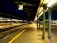 Una serata alla stazione a Bari Centrale