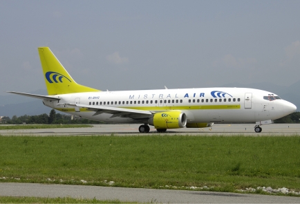 Foto della rete. Air_Boeing_737 Mistral Air