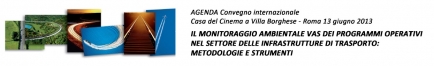 Il Monitoraggio Ambientale VAS dei Programmi Operativi nel settore delle infrastrutture di trasporto